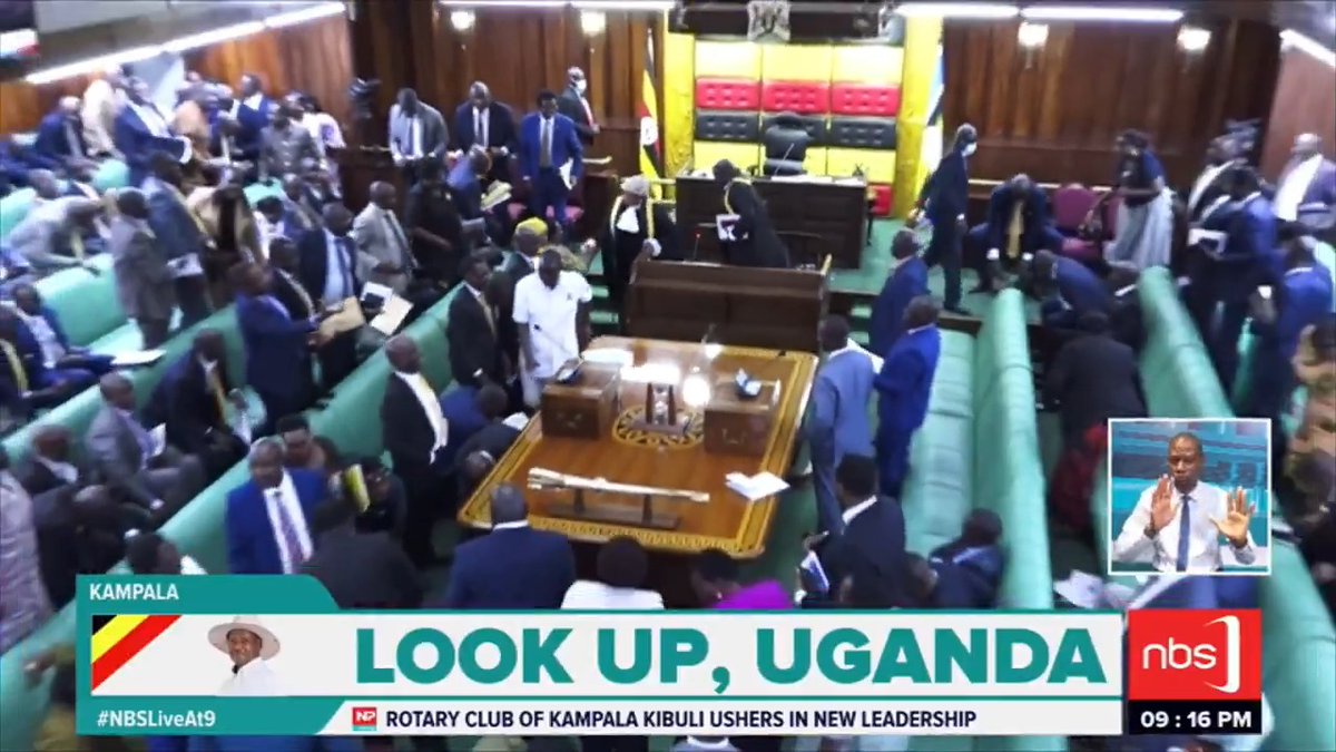 When the Speaker of Parliament Anita Among adjourned the house sine die, there were questions about when Parliament will be dissolved, given that MPs elect will be swearing in on starting Wednesday. Nze Wampamba #NBSLiveAt9 #NBSUpdates
