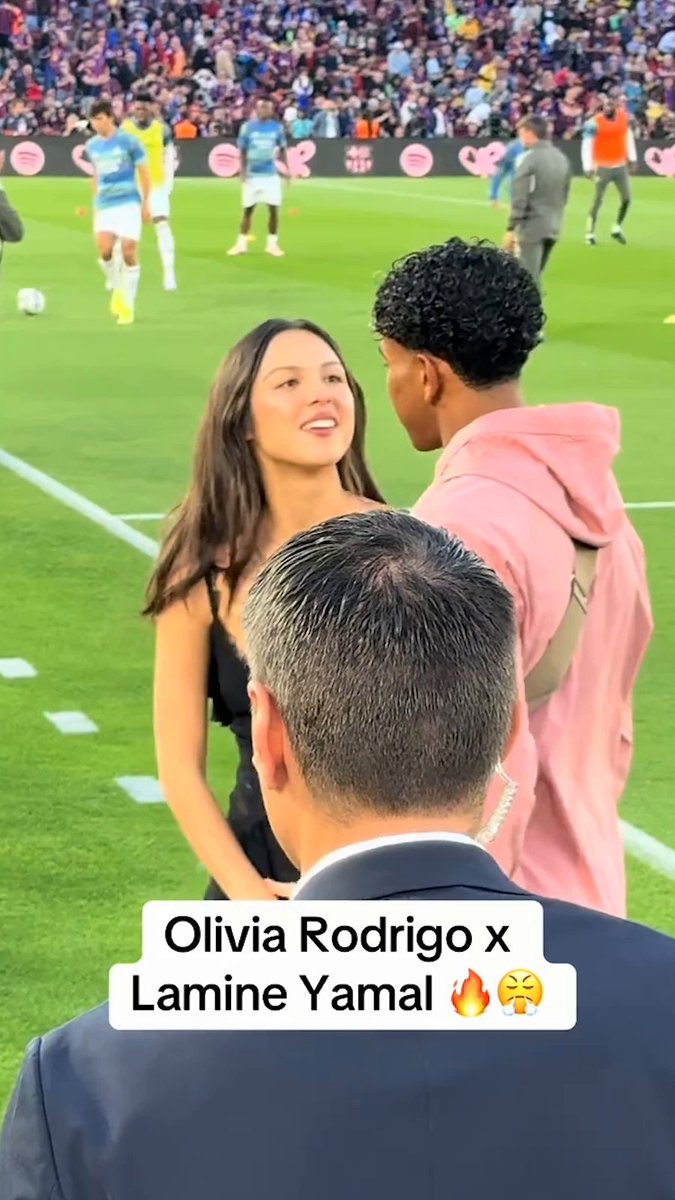 What a duo! 👏 Olivia Rodrigo and Lamine Yamal!