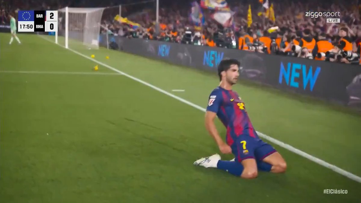 FERRAN TORRES! 🎯 En wat te denken van de assist van Dani Olmo 😍 18 minuten onderweg: 2-0 👀 #ZiggoSport #LaLiga #ElClásico