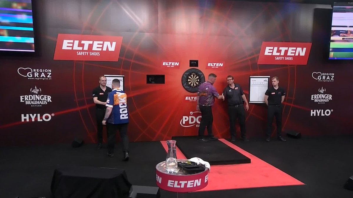 145 TO MAKE THE FINAL! Josh Rock that is immense! The Northern Irishman pins a spectacular 145 checkout to win the game and beat compatriot Daryl Gurney 7-3! 📺 #ET6