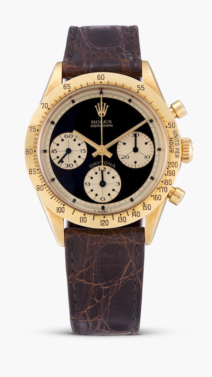 Only around ten gold Ref. 6239 Paul Newman watches have ever surfaced on the market—and today bidders fought over an excellent example in the #SothebysGeneva Important Watches auction. This is the moment our Head of Watch Sales in Geneva, Clara Kessi, set a new world record for one of the world’s most coveted timepieces for a total of 1,143,000 CHF. If you’re thinking about selling your watches during this moment of market momentum, start your valuation with Sotheby’s >>