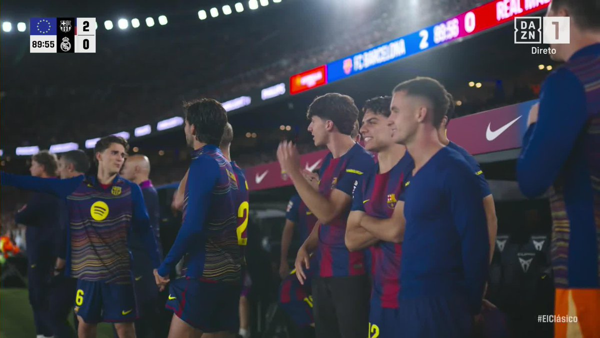 Barcelona sagra-se bicampeão espanhol contra o Real Madrid! 🏆🇪🇸