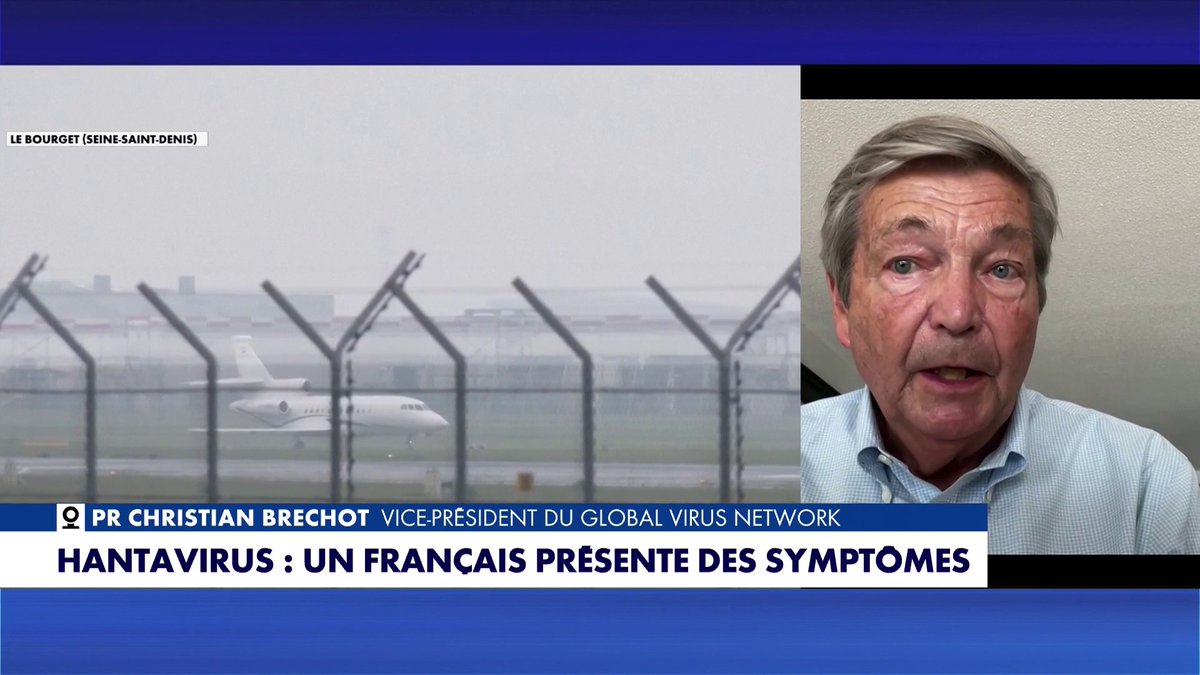 Christian Brechot sur l'hantavirus : «C'est un virus grave mais qui dans la transmission interhumaine est rare» dans #100politiqueWE Toute l'info est à retrouver sur