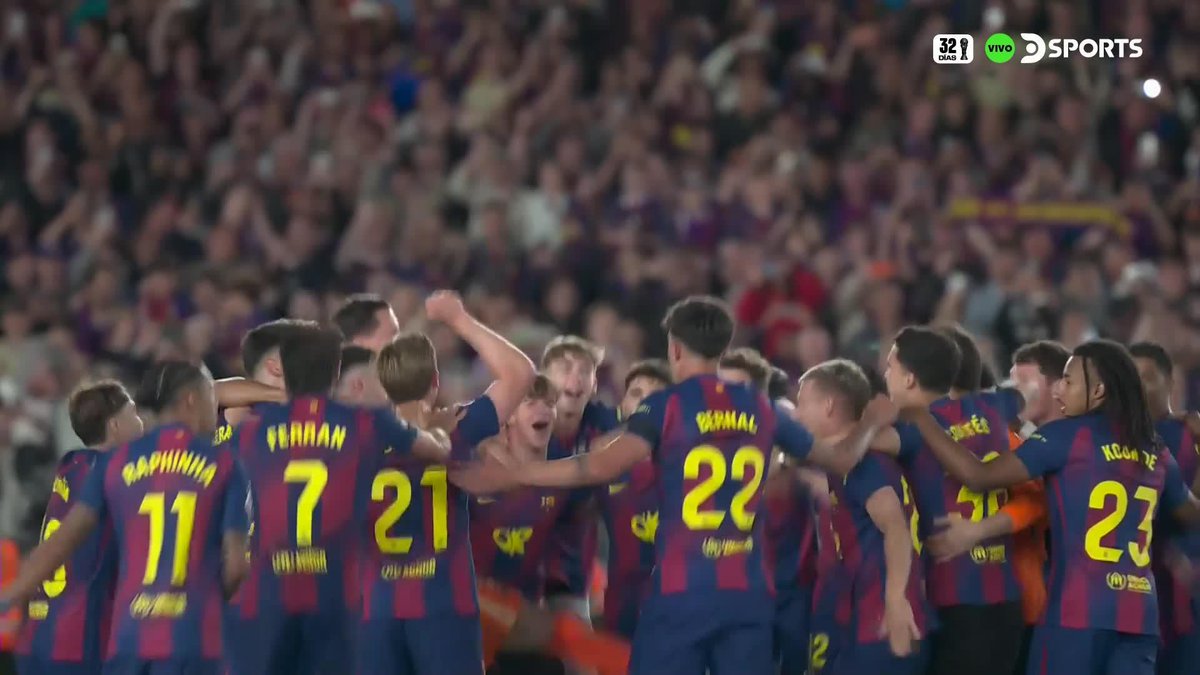 PITAZO FINAL Y DELIRIO EN CAMP NOU. BARCELONA GANÓ SU LIGA N° 29 🏆🇪🇸