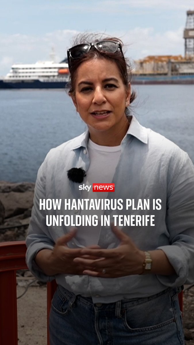 The cruise ship at the heart of a hantavirus outbreak has reached Tenerife, where passengers are going through medical tests and, in turn, heading home. British passengers are among them and around 20 returned tonight. Hantavirus latest: