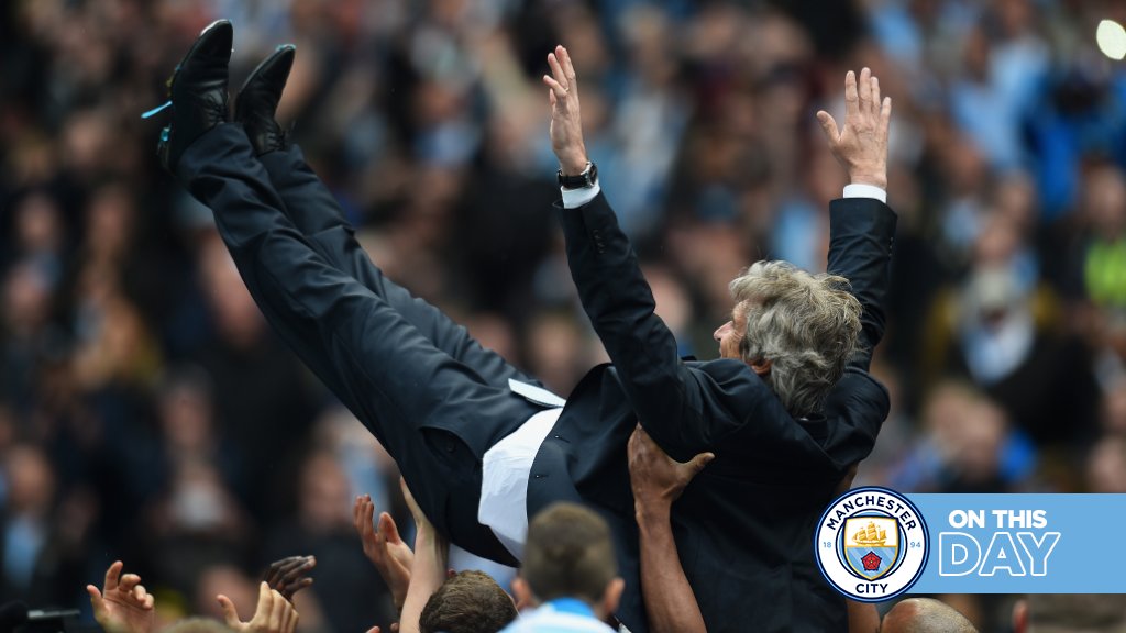 😍 27 wins, 102 goals, 86 points. 🇨🇱 Dream debut season for Manuel Pellegrini R. 🏆 Crowned Premier League Champions, #OnThisDay in 2014.