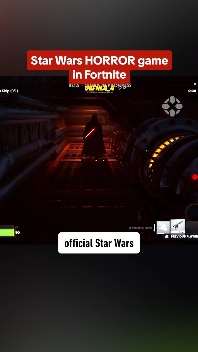 Star Wars: Escape Vader is a straight up horror game inside of Fortnite 😮