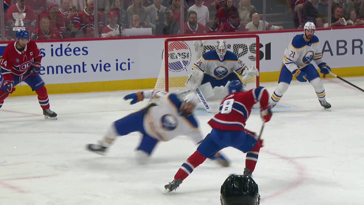 LANE HUTSON HAD HIM LOST 😱 WHAT A PLAY TO SET UP COLE CAUFIELD FOR THE GO-AHEAD GOAL 🔥