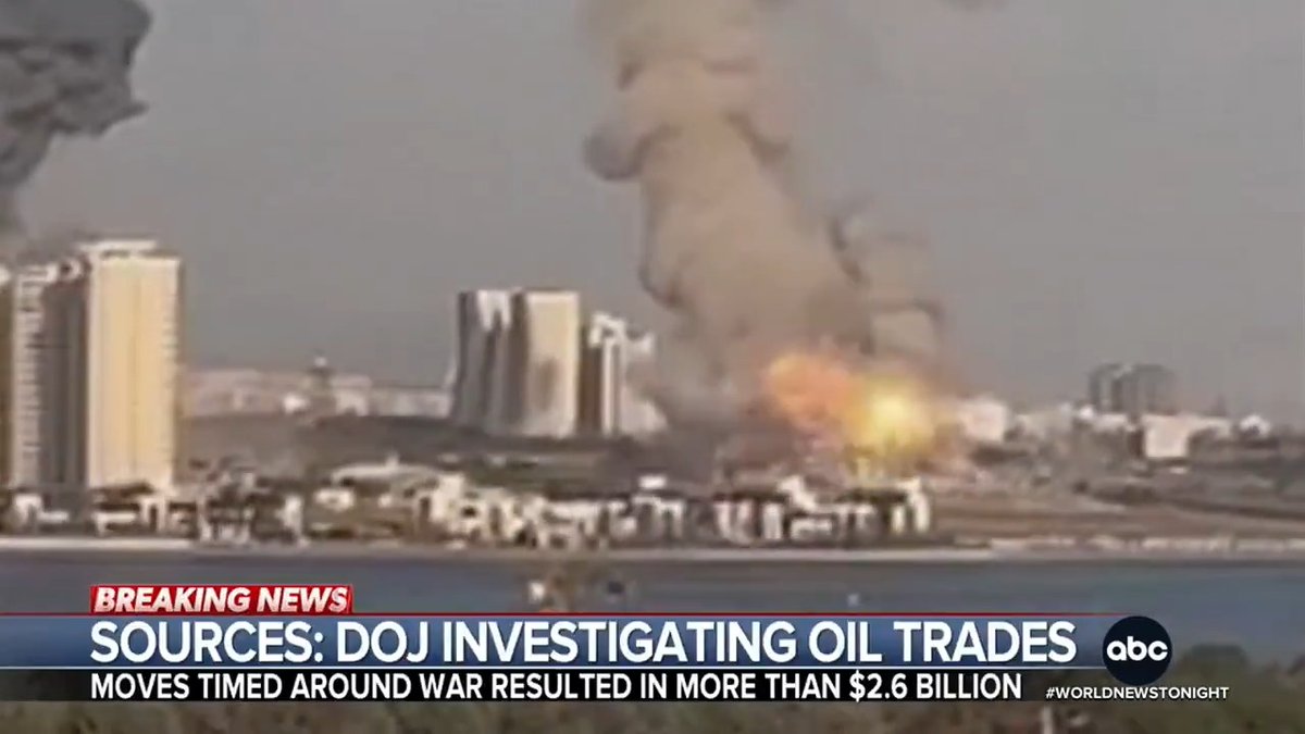 The Department of Justice is investigating possible a insider trader linked to the war with Iran. People are cashing in on more than $2 billion dollars in profits, but the timing of those trades are raising serious questions. Elizabeth Schulze reports.