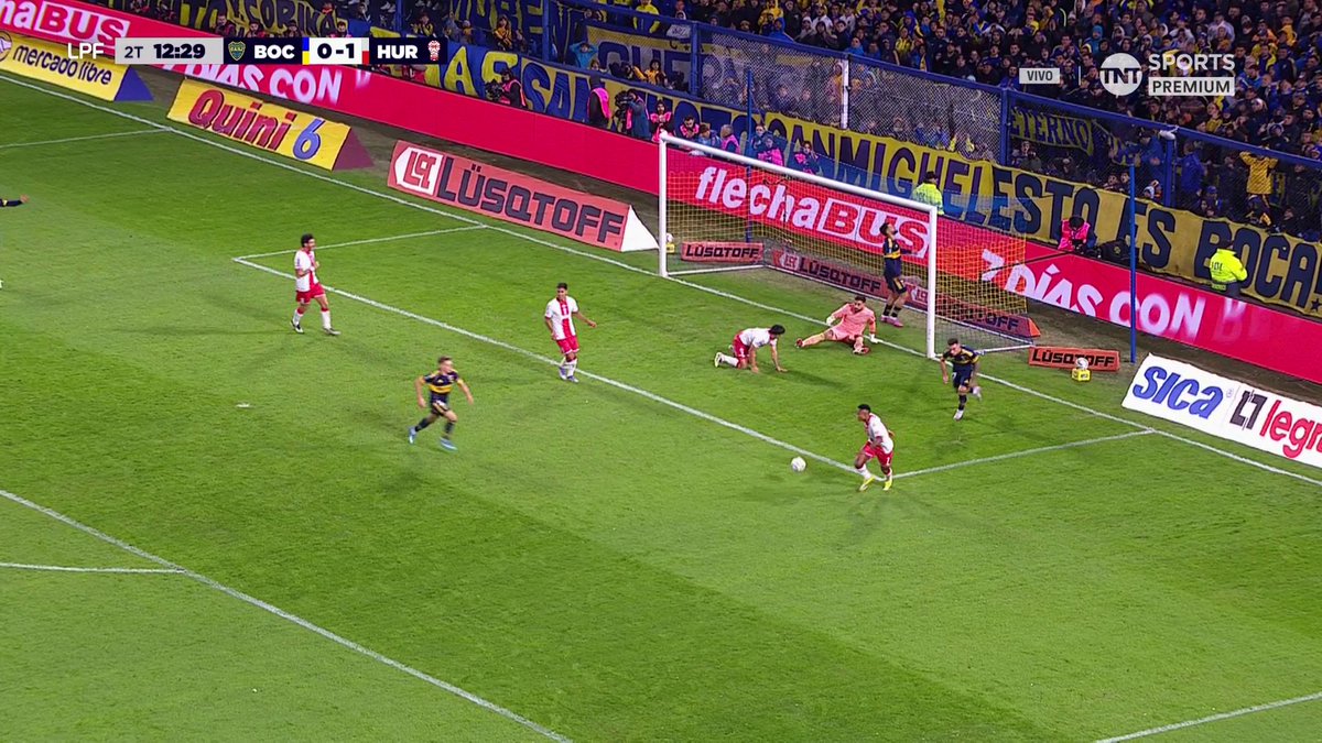 La jugada con más suerte de Boca este año: