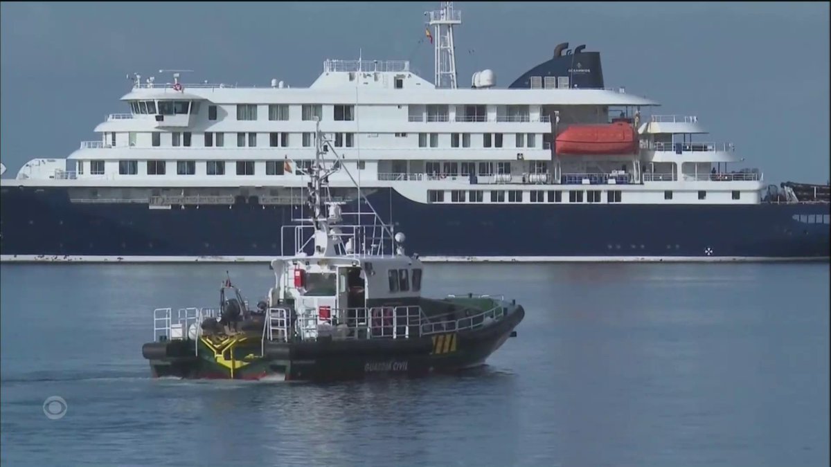 Americans who were on a cruise ship hit by a deadly hantavirus outbreak are headed back to the United States. They were evacuated on Sunday from the Canary Islands. CBS News Ramy Inocencio reports from Tenerife.