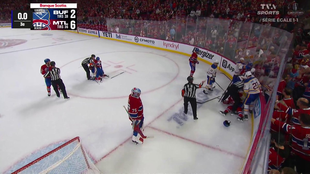 Fin de match sous haute tension au Centre Bell