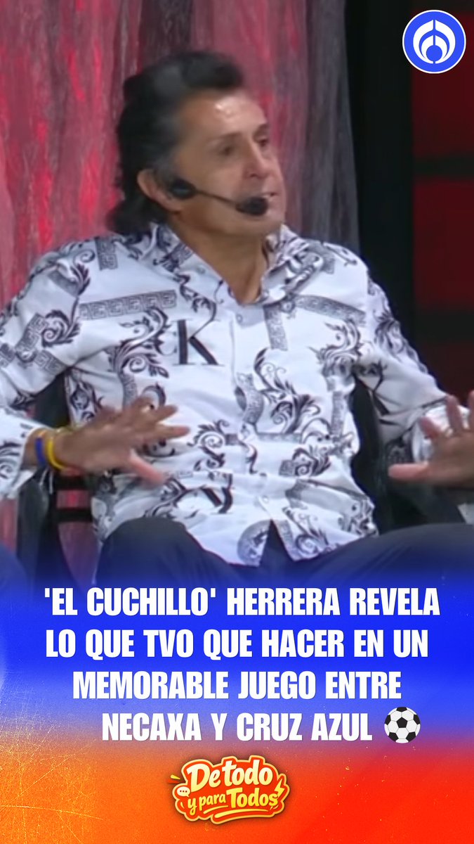 "Si tienes que ir al baño con él, vas" ⚽🔥: El exjugador Efraín 'El Cuchillo' Herrera confirma que Manuel Lapuente le ordenó que no soltara a Julio Zamora en un memorable juego entre Necaxa y Cruz Azul. #DeTodoyParaTodos
