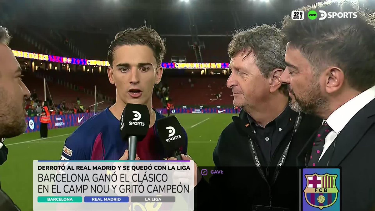 Gavi: "Argentina is the biggest favorite for the World Cup because they are the current champions. "Leo Messi is the best player in the world and as long as he's playing, they will be the best team." DSPORTS