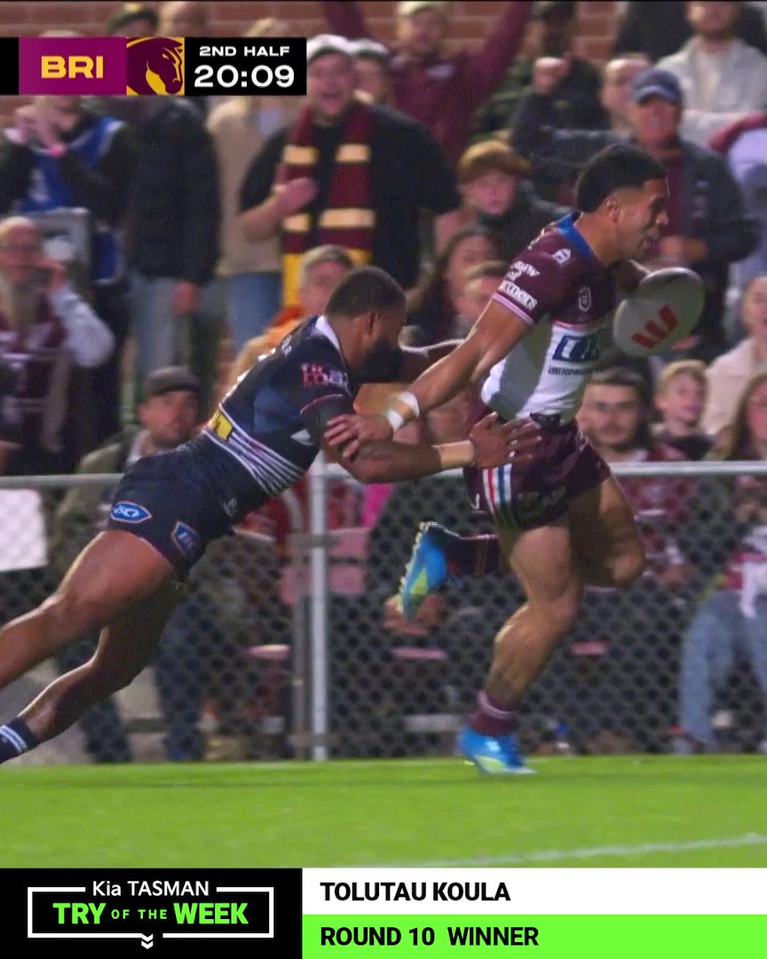 Koula races away to claim your fan-voted Tasman Try of the Week for Round 10! 🏎