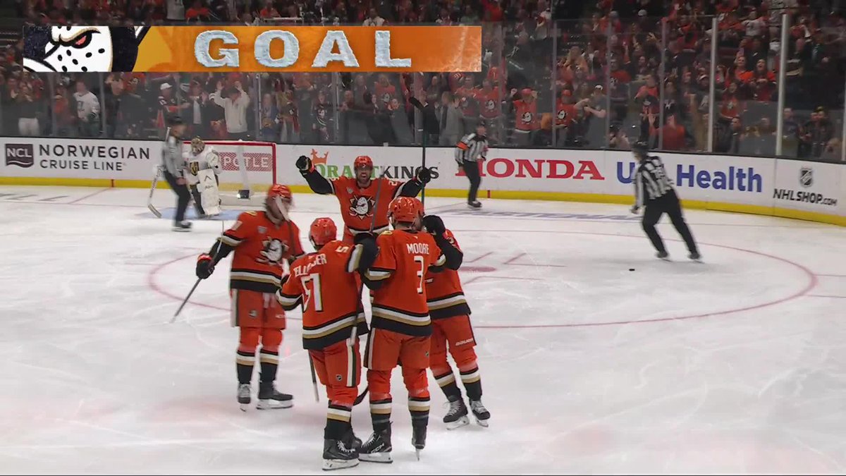 Hockey gods always work in funny ways. Ian Moore had been playing forward all playoffs. He gets scratched two games in a row. Gets put back in tonight as a defensemen and scores his 1st career playoff goal. Unreal.