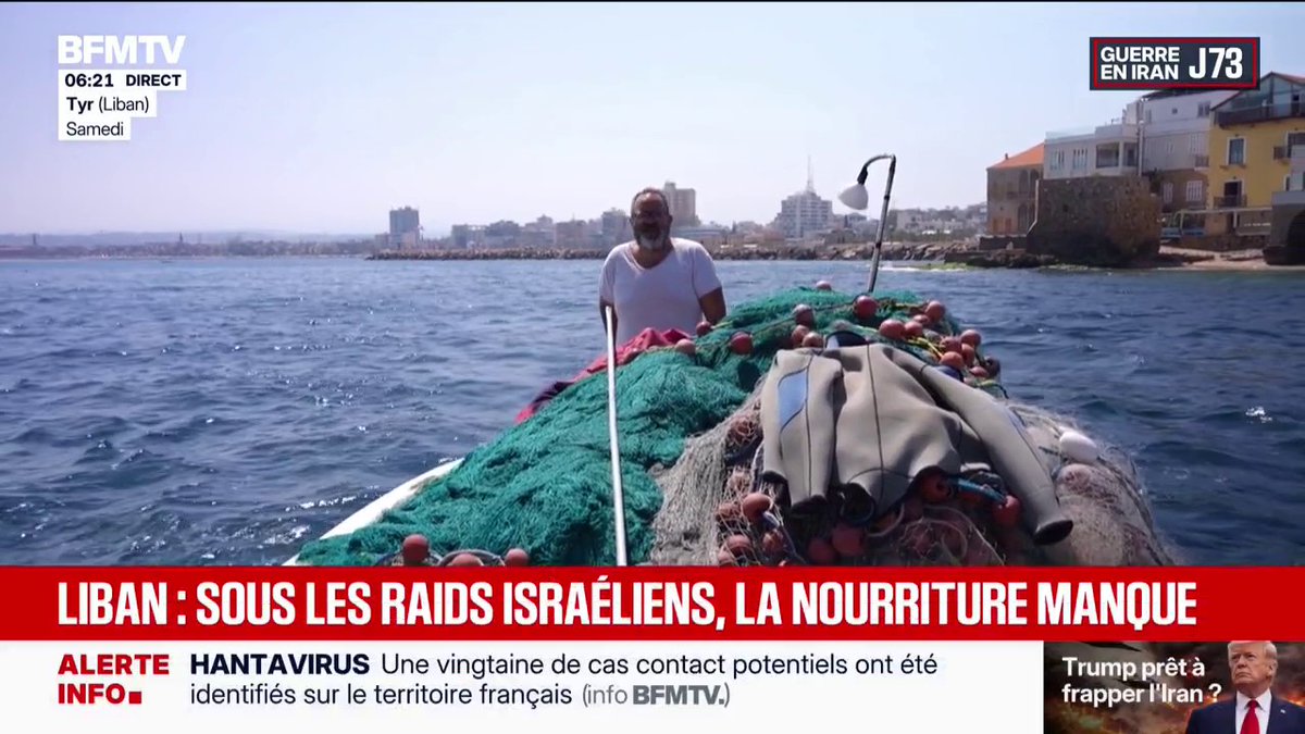 🗨️ "Les Israéliens nous étranglent" À cause de l'occupation israélienne, la ville portuaire de Tyr au Liban fait face à un début de pénurie alimentaire