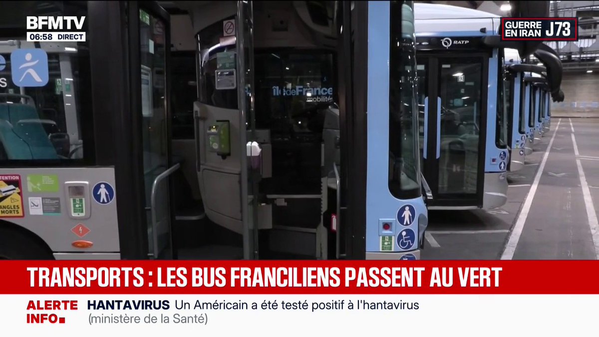 La flotte de bus franciliens, la plus grande d'Europe, se met au vert en se tournant de plus en plus vers l'électrique