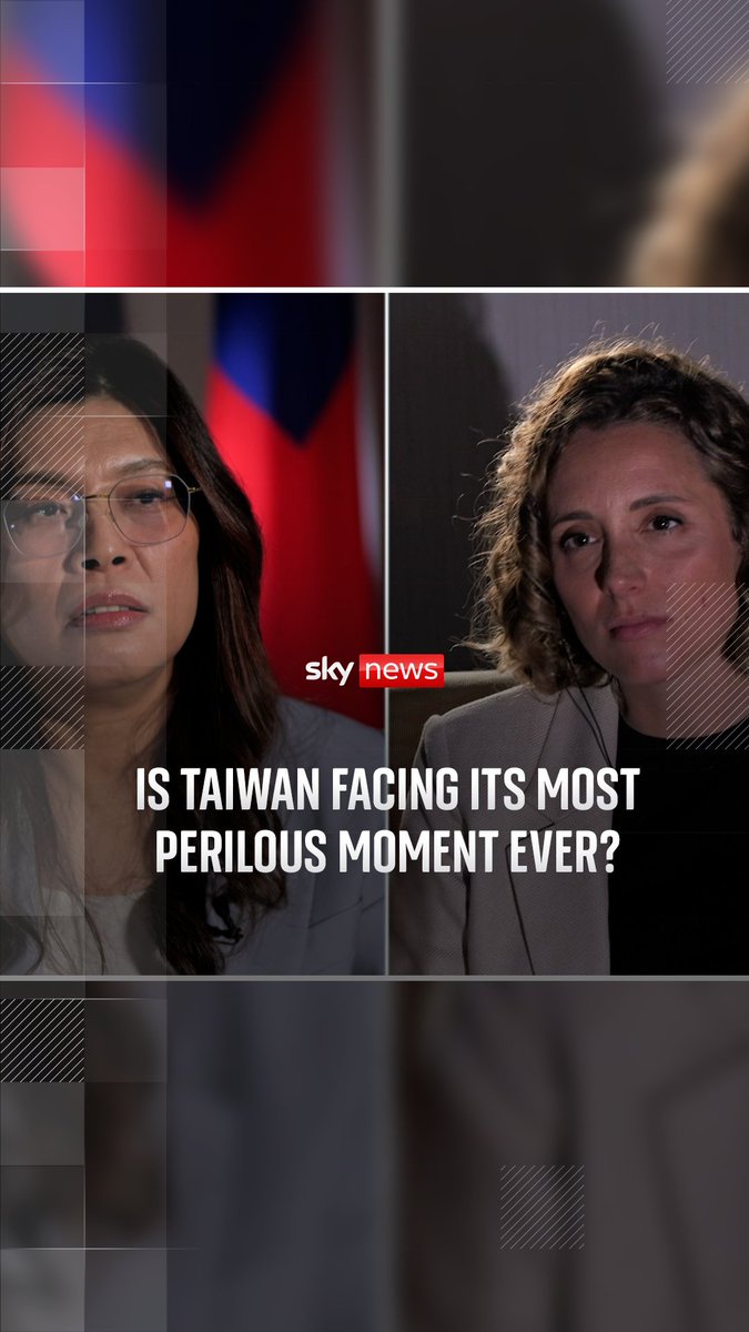 Earlier this month, the chairperson of Taiwan's opposition KMT party, which takes a softer line on China, met Xi Jinping - the first meeting of its kind for 10 years. Sky's Asia Correspondent Helen-Ann Smith visits the island, asking whether it's facing its most perilous moment ever.