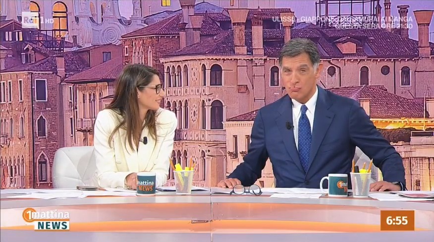 "Forse è meglio mandare il Tg1" 👀😂