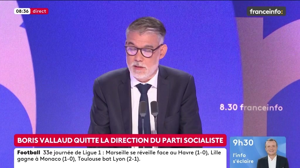 🔴 Pourquoi Boris Vallaud quitte la direction du PS ? ➡️ "Nous devons éviter à tout prix toute forme d'irresponsabilité [...] si c'est pour convoquer une nouvelle gauche plurielle, c'est exactement ce que je fais", dit Olivier Faure, premier secrétaire du Parti socialiste