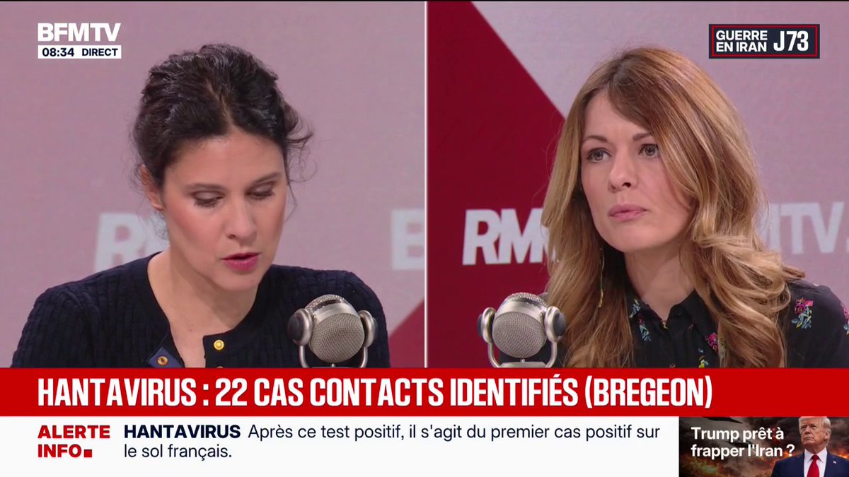 Hantavirus: "Nous sommes prêts", assure Maud Bregeon, porte-parole du gouvernement
