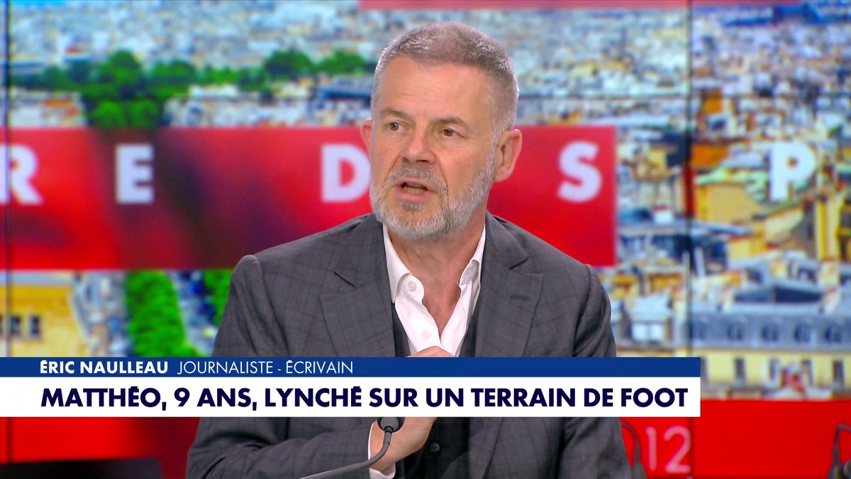 Après le lynchage de Matthéo, 9 ans, sur un terrain de football, Éric Naulleau est choqué : «Il y a une tension grandissante autour des jeunes dans le football. Tout le monde est persuadé d'avoir enfanté le futur Mbappé», dans #HDPros
