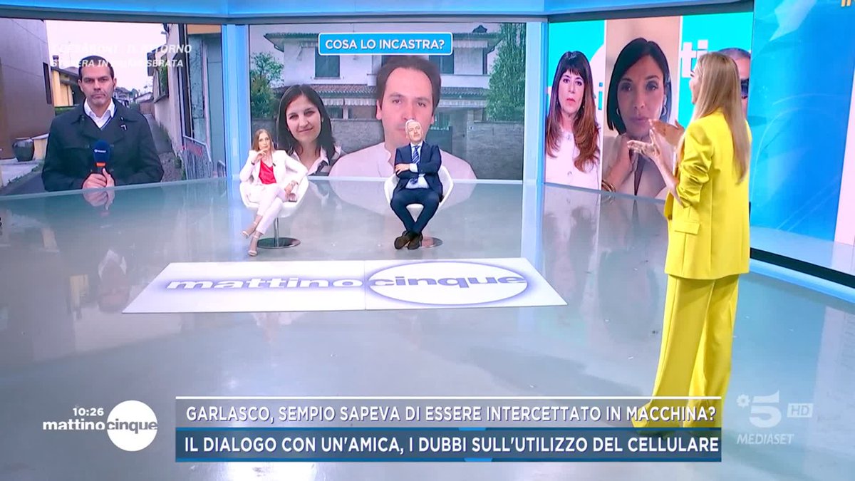 #Garlasco, il telefono di Andrea Sempio, il giorno del delitto di Chiara, aggancia una cella con maggior copertura davanti a casa Poggi #Mattino5 è in diretta su #Canale5 e in streaming su Mediaset Infinity