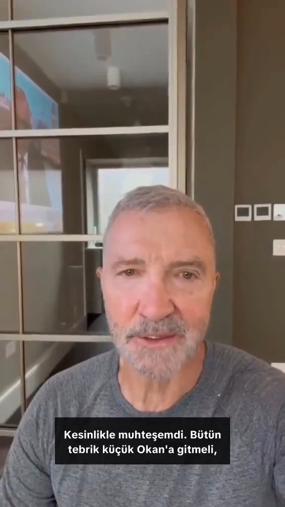 Graeme Souness: "Galatasaray, büyük Cim Bom; üst üste dördüncü şampiyonluğunu kazandı. Şampiyonluğu şansla kazanamazsınız. Sadece sezonun belli bir döneminde iyi oynayarak da kazanamazsınız. Galatasaray’ın üst üste dört kez şampiyon olması kesinlikle olağanüstü bir başarı. Tüm övgüler, ben oradayken oyuncum olan küçük Okan’a gitmeli. Teknik direktör olarak harika bir iş çıkardı. Bravo Cim Bom! Sizin adınıza gerçekten çok mutluyum.”