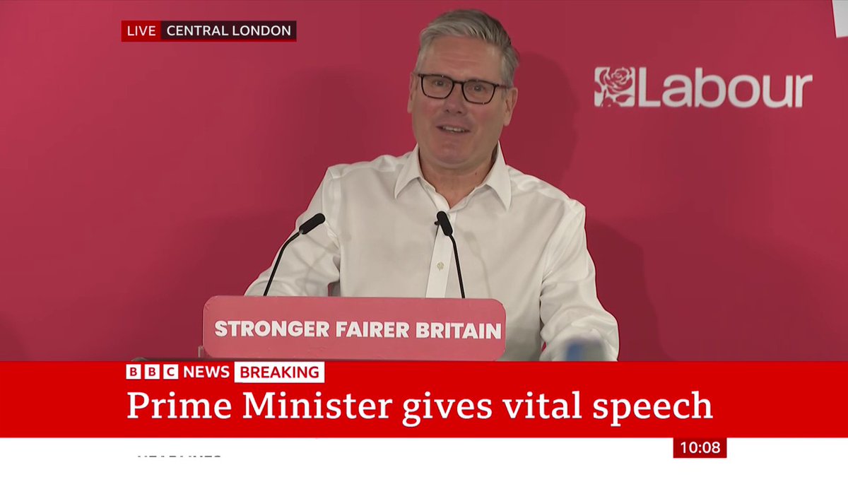 "We are not just facing dangerous times, but dangerous opponents, very dangerous opponents," PM Keir Starmer says "If we don't get this right, our country will go down a very dark path," he adds Follow live: