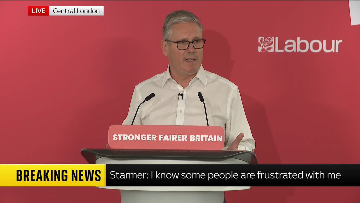 Sir Keir Starmer announces his government will be 'defined by rebuilding the UK's relationship with Europe', and vows to put "Britain at the heart of Europe". 📺 Sky 501, Virgin 602, Freeview 233 and YouTube