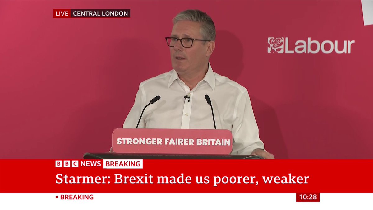 "I will never stop fighting for the decent, respectful, diverse country that I love", Keir Starmer says as he concludes his speech The PM adds, "a stronger and fairer Britain" is "the hope we are fighting for" Follow live: