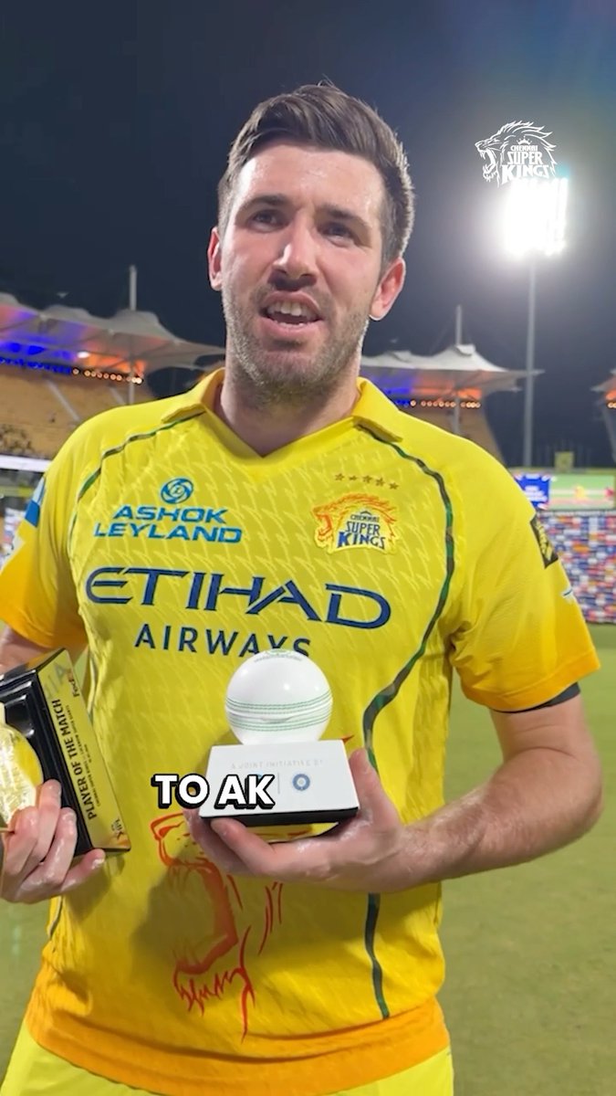 Proper Green flag behaviour, Jamie! 💛🍃 #WhistlePodu #CSKvLSG