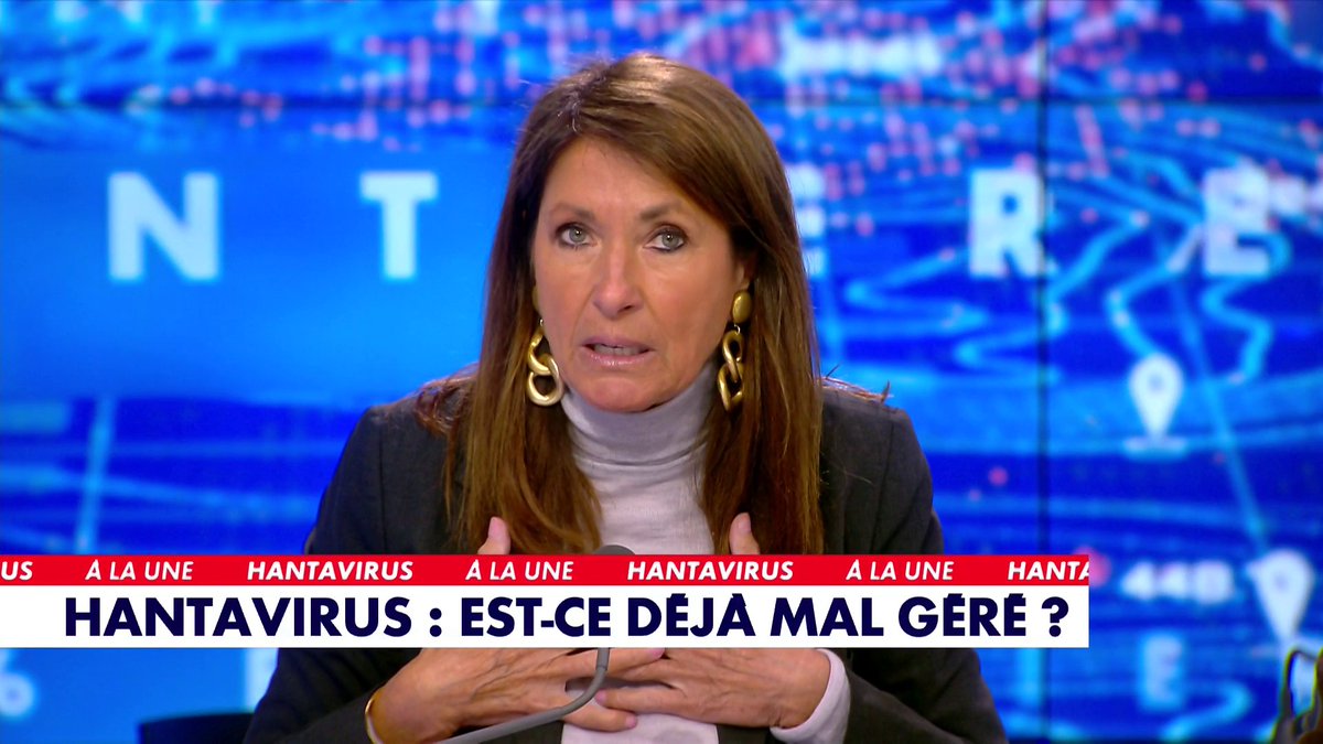Alors qu'une Française symptomatique rapatriée dimanche a été testée positive à l'hantavirus, le Dr. Brigitte Milhau revient sur sa létalité : «L'hantavirus a un taux de mortalité de 30 à 50%, c'est énorme», dans #100Frontieres