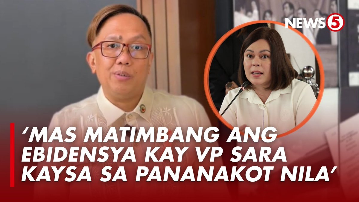 ‘AKALA NILA PANAHON PA NG TATAY NILA NA PUWEDE PA SILANG MANAKOT BASTA-BASTA’ ‘Yan ang naging pahayag ni Akbayan Rep. Perci Cendaña nang tuluyang ma-impeach si Vice Pres. Sara Duterte sa Kamara ngayong Lunes, May 11. | via Marianne Enriquez