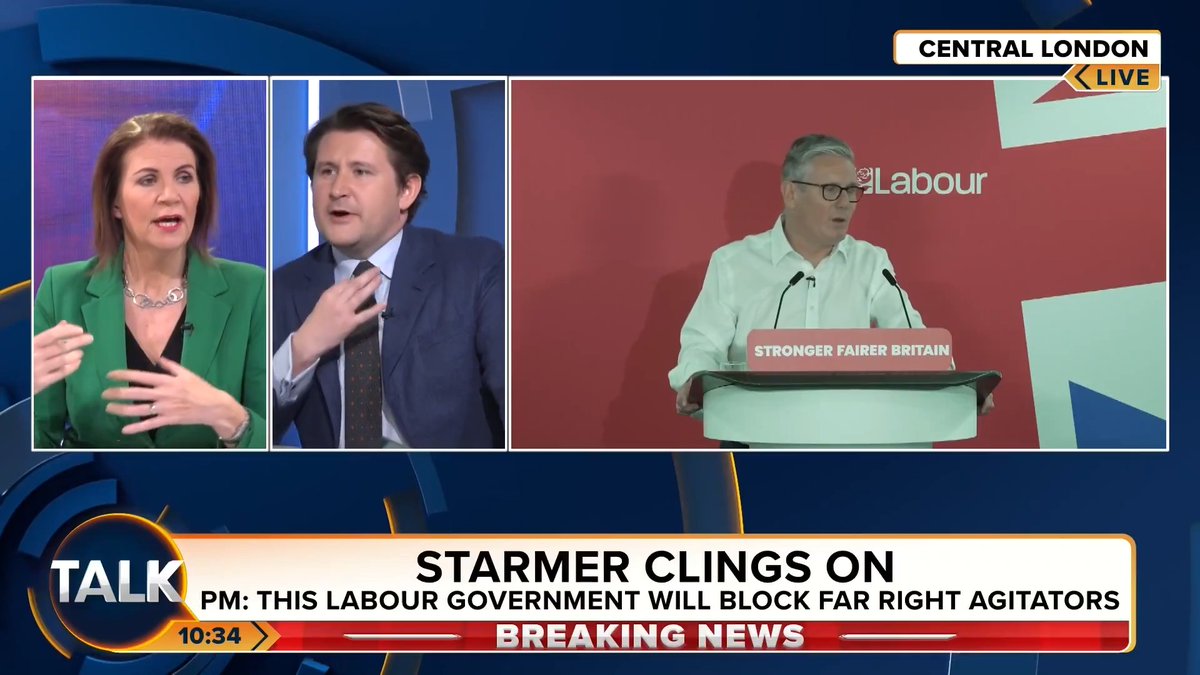 🚨'Bring in the men with white coats, you have LOST your mind.' Julia Hartley-Brewer and Benedict Spence MOCK Sir Keir Starmer for his speech that was supposed to save his job as Prime Minister. 'This was supposed to be a speech from the heart... with an autocue?' Benedict Spence | Julia Hartley-Brewer