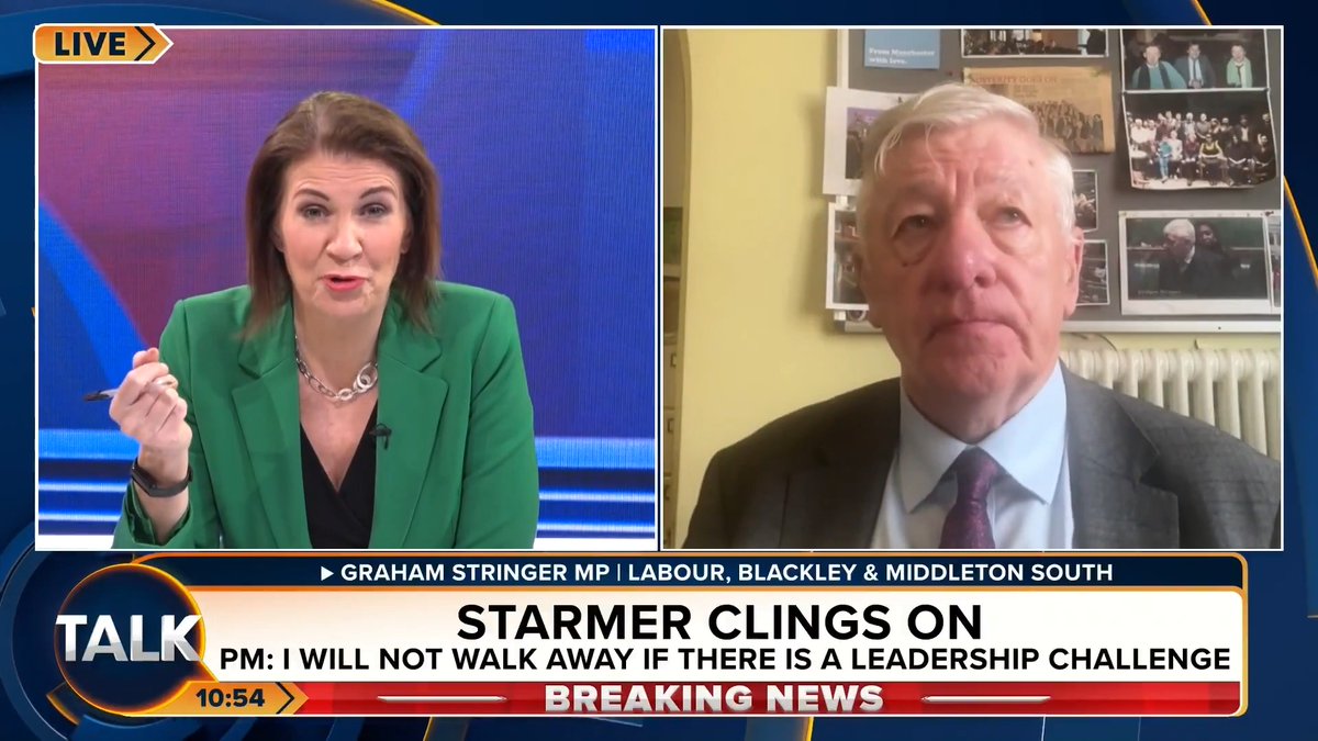 🚨'It was a pitch to the Euro FANATICS in his party who want to overturn the referendum' Labour MP Graham Stringer is completely unimpressed with Sir Keir Starmer's speech saying he has never known hostility to a leader like this before and Labour shouldn't betray Brexit. 'Keir is in a party of his own' Julia Hartley-Brewer