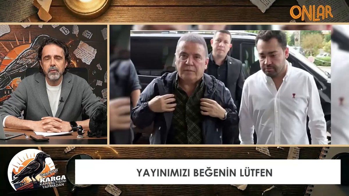 Timur Soykan: Bakın yani gizli saklı böyle kapalı kapılar ardında değil. Adalet Bakanı çıkıyor Muhittin Böcek itirafçı olacak diyor, olmuyor. Birden bir özel hayat görüntü ve itibar suikastleri başlıyor, yetmiyor Gökhan Böcek'in eşi tutuklanıyor. Yani Muhittin Böcek'in gelini tutuklanıyor, yetmiyor şoförler tutuklanıyor Manisa'daki benzin istasyonu iddiasından dolayı, onlar da içeride yatıyor… Hepimizin gözü önünde böyle bir kıskaca alındığı ve etkin pişmanlığa zorlandığı, etkin pişmanlığa sürüklendiği bir süreç yaşanıyor."