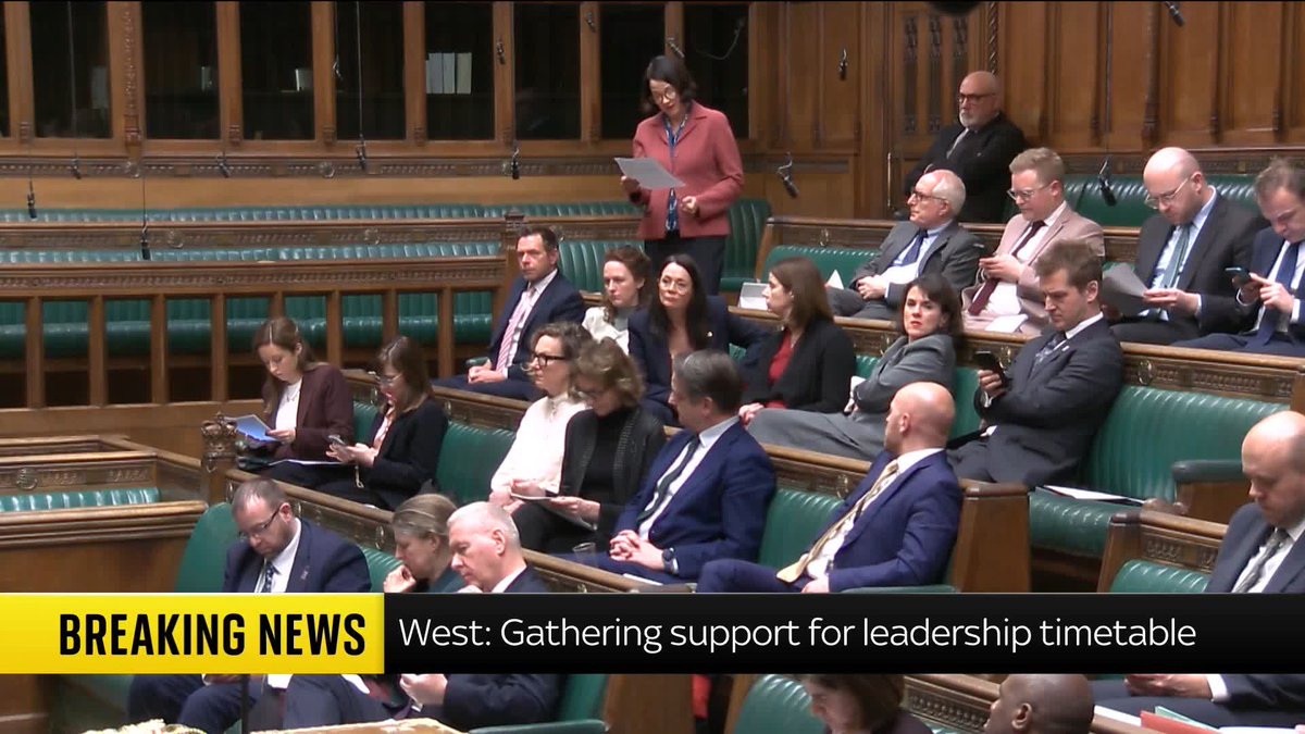 BREAKING: Catherine West gathering support to call on PM to set timetable for leadership election. Sam Coates Sky reacts to this "massive moment of peril". 📺 Sky 501, Virgin 602, Freeview 233 and YouTube