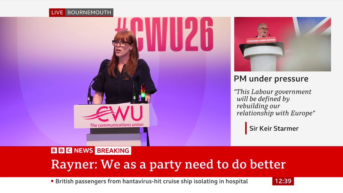"Andy Burnham should never have been blocked, it was a mistake that the leadership of our party should put right," former deputy PM Angela Rayner says Follow live: