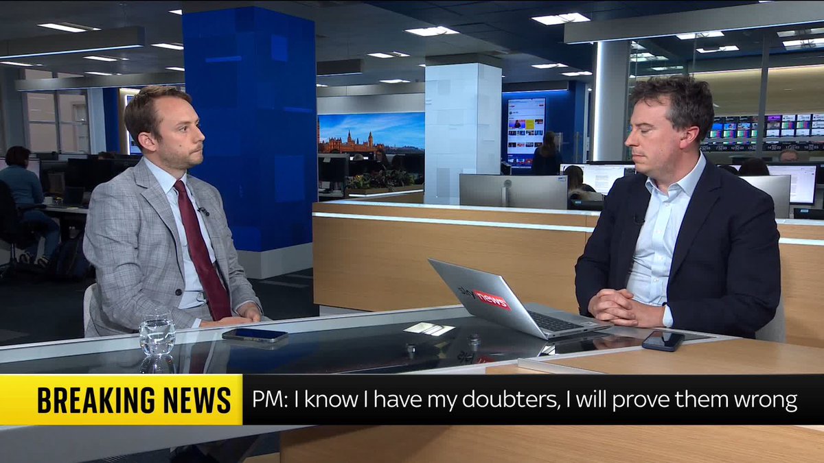 BREAKING: "I think it's time for us to look for a new leadership" Labour MP Chris Curtis, head of the Labour Growth Group of MPs, has joined calls for the PM to go and will be signing the Catherine West Letter. 📺 Sky 501, Virgin 602, Freeview 233