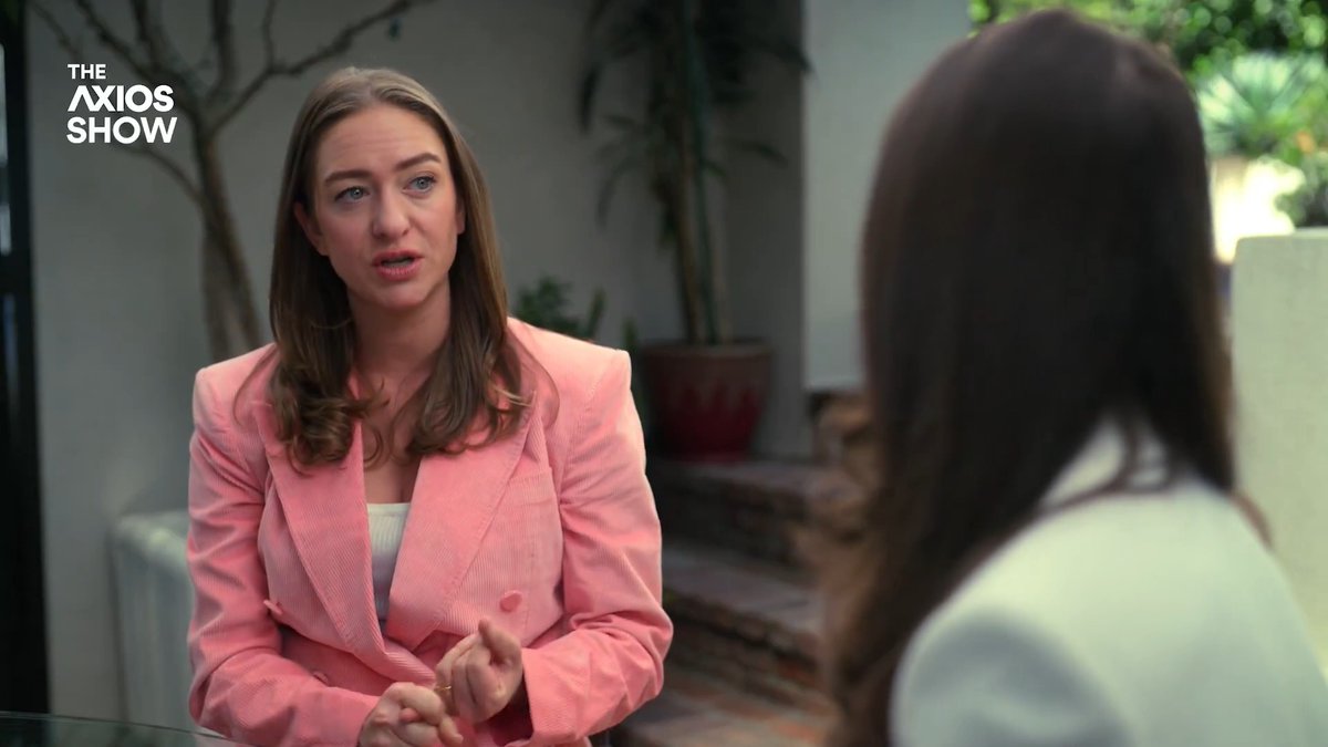 💘 Bumble CEO Whitney Wolfe Herd tells Sara Fischer on The Axios Show that the company wants to use AI to make dating "more human." "Low hanging fruit: how do we help people get better photos, how do we encourage people...'That photo is not doing any favors for you.'"