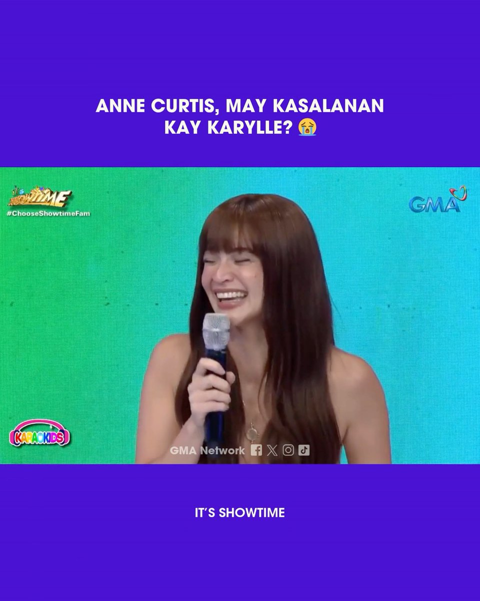 #KapusoFeels: 'Di pala maganda tabihan si #AnneCurtis tuwing lunch! 😭 #ItsShowtime | For more Kapuso Feels, visit: