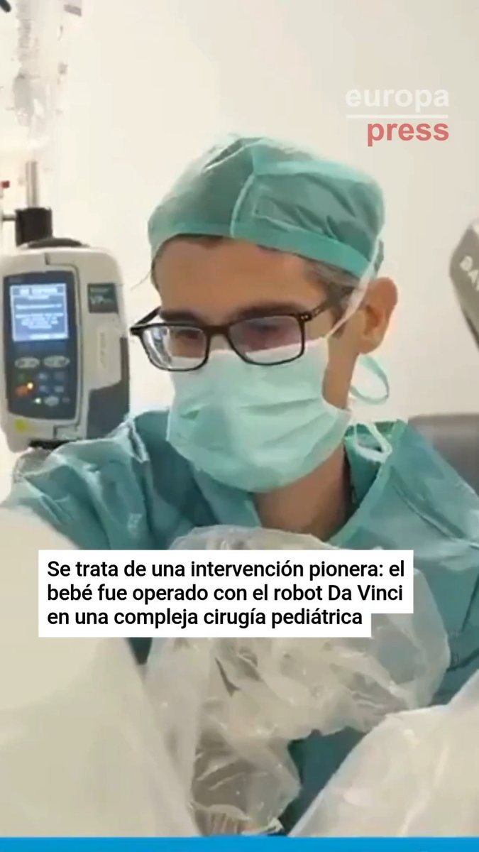El Hospital 12 de Octubre de Madrid logra un hito en la cirugía pediátrica en España: realiza con éxito la primera operación robótica a un bebé con obstrucción renal. La intervención terminó sin complicaciones y el pequeño evoluciona favorablemente