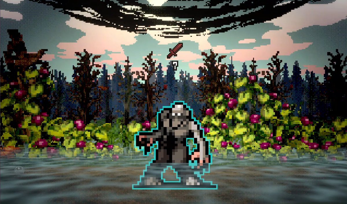 when the boss is lowkey vibing and you don't have it in you to finish him just yet 😔 dance lil guy, dance 👋😭