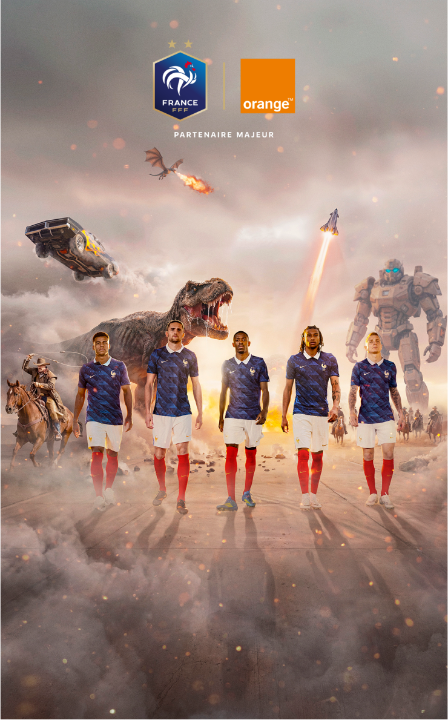 ⚽🔥Si les Bleus vont en Amérique, ce n’est pas pour jouer la comédie. Tous avec les Bleus ! Orange, Partenaire Majeur de l’Équipe de France de Football.
