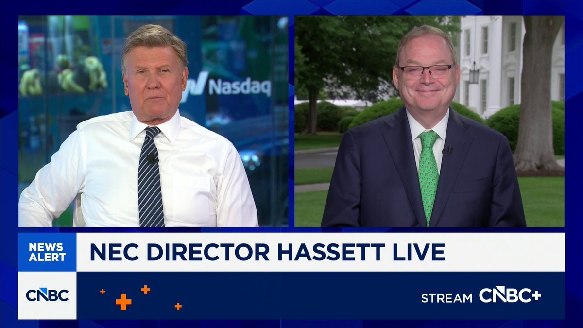 "The bottom line is inflation is going down at the microeconomic level because of a million things that we've done," says NEC Director Kevin Hassett. "But at the macroeconomic level, the driving force right now is temporary increase in the price of gas."