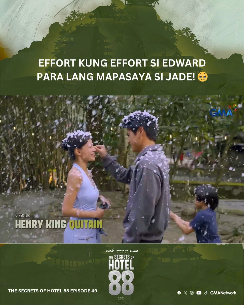 #TheSecretsOfHotel88 #Highlights: "Sorry, ito lang ang klaseng snow na kaya kong dalhin dito." 🥹🌨️ #TSOH88TrackingLog | Watch #TheSecretsOfHotel88 every 9:35 PM from Monday to Friday on GMA Prime!