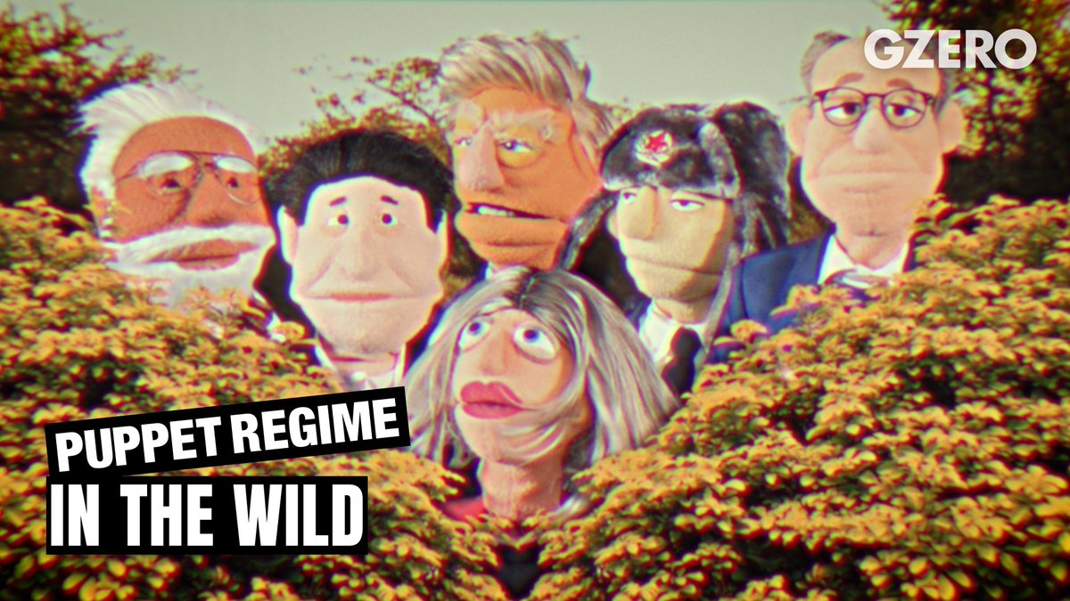 The world is a wild place. Happy 100th, Sir David Attenborough. #PUPPETREGIME