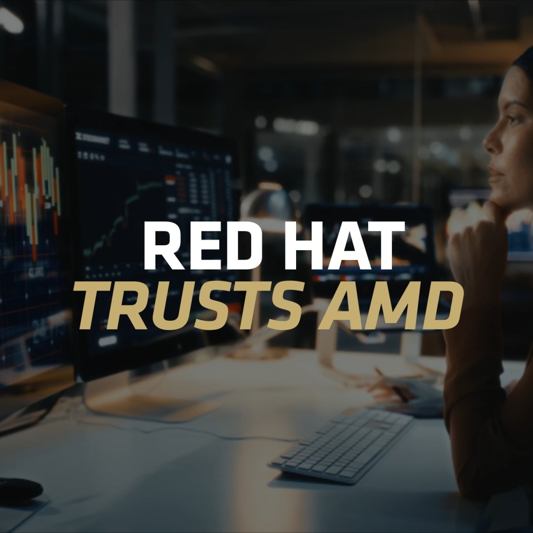 Modernization doesn’t look the same for every organization. That’s why Red Hat trusts AMD. Together, we’re building an open, flexible foundation that lets you scale workloads across data center, hybrid, and multi-cloud environments with consistency, performance, and control. See how the most trusted companies trust AMD: